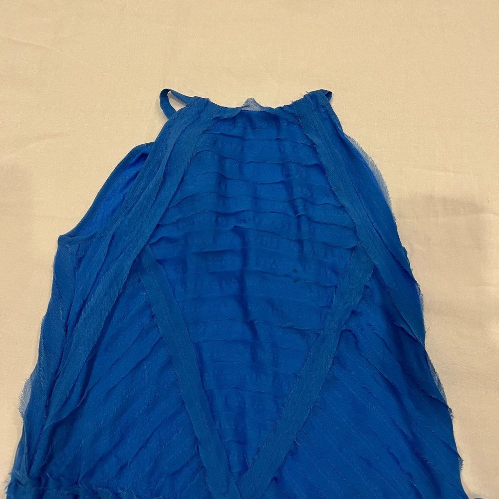 Silk halter gown